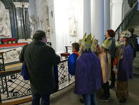 Diözesale Aussendung der Sternsinger im Hohen Dom zu Fulda (Foto:Karl-Franz Thiede)